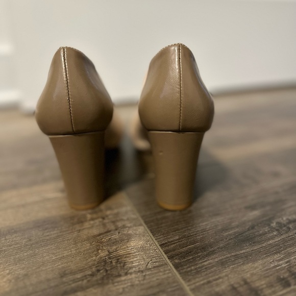 Naturalizer N5 comfort taupe pumps shoes size 7 1/2 - Picture 5 of 5
